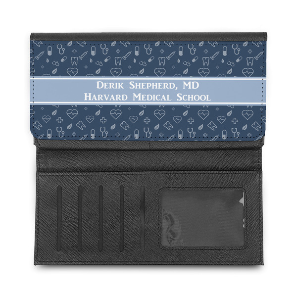 Medical Doctor Ladies Wallet - Half Way Open