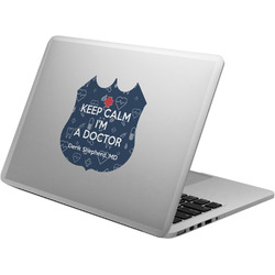 Medical Doctor Laptop Decal (Personalized)