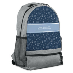 Medical Doctor Backpack - Grey (Personalized)