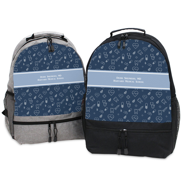 Medical Doctor Large Backpacks - Both