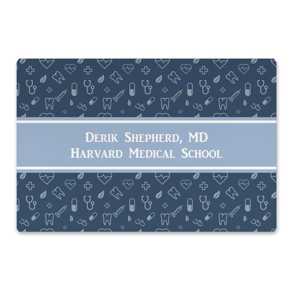 Custom Medical Doctor Large Rectangle Car Magnet (Personalized)