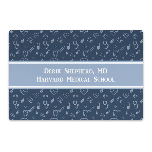 Custom Medical Doctor Large Rectangle Car Magnet (Personalized)