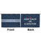 Medical Doctor Large Zipper Pouch Approval (Front and Back)