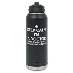 Medical Doctor Water Bottle - Laser Engraved - Front (Personalized)