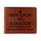 Medical Doctor Leatherette Bifold Wallet (Personalized)