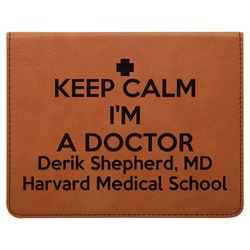 Medical Doctor Leatherette 4-Piece Wine Tool Set (Personalized)