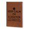 Medical Doctor Leatherette Journal - Large - Double Sided (Personalized)