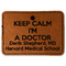 Medical Doctor Leatherette Patches - Rectangle