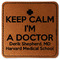 Medical Doctor Leatherette Patches - Square