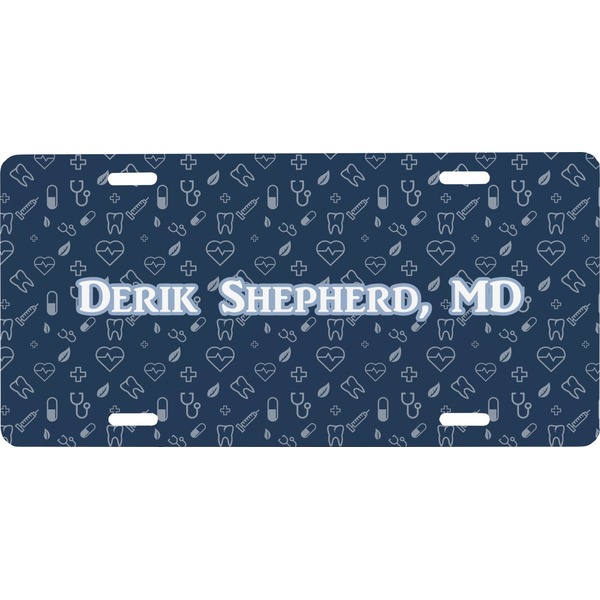 Custom Medical Doctor Front License Plate (Personalized)