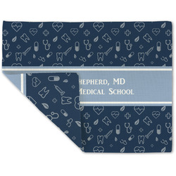 Medical Doctor Double-Sided Linen Placemat - Single w/ Name or Text