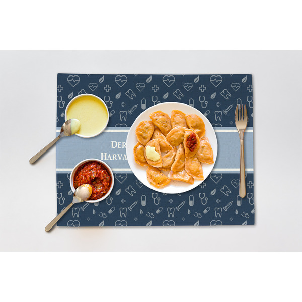 Medical Doctor Linen Placemat - Lifestyle (single)