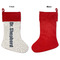 Medical Doctor Linen Stockings w/ Red Cuff - Front & Back (APPROVAL)
