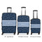 Medical Doctor Luggage Bags all sizes - With Handle