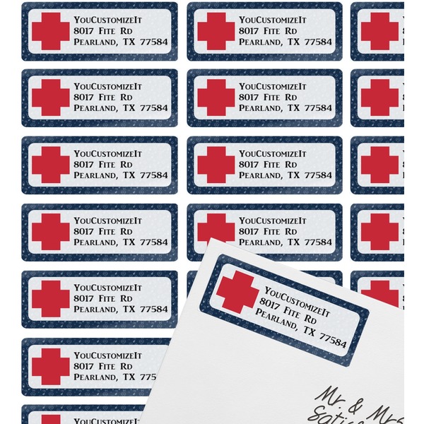 Medical Doctor Mailing Label on Envelope - Multiple Labels