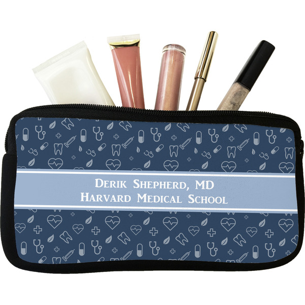 Custom Medical Doctor Makeup / Cosmetic Bag - Small (Personalized)