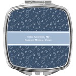 Medical Doctor Compact Makeup Mirror (Personalized)