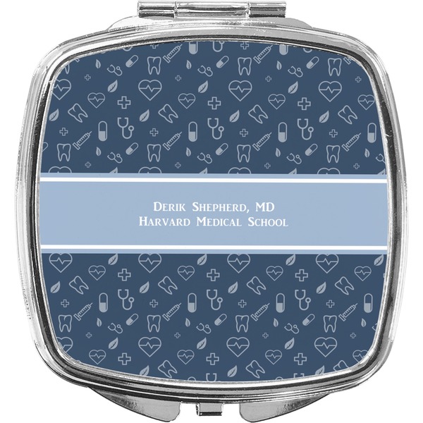 Custom Medical Doctor Compact Makeup Mirror (Personalized)