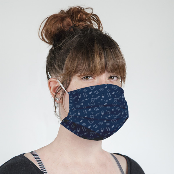 Medical Doctor Mask - Quarter View on Girl