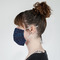 Medical Doctor Mask - Side View on Girl