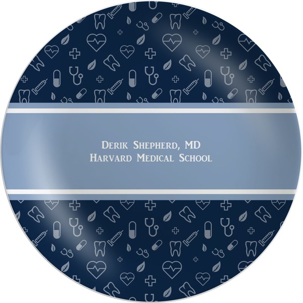 Custom Medical Doctor Melamine Plate (Personalized)