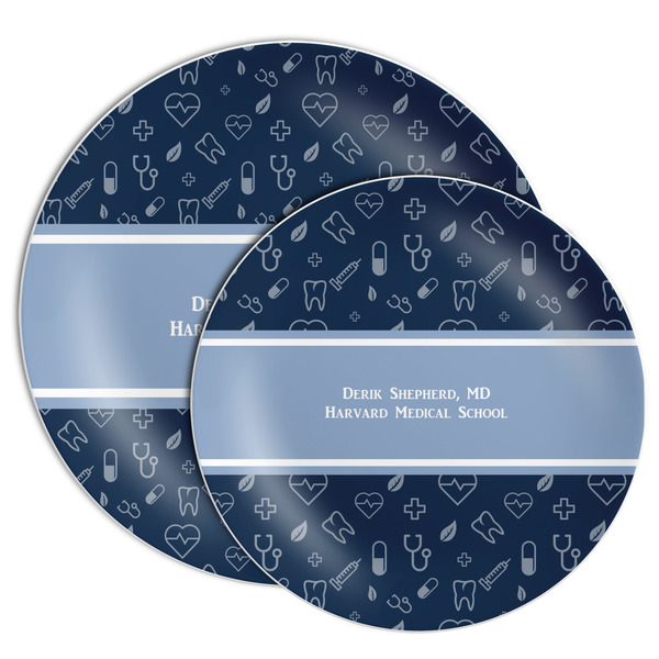 Medical Doctor Melamine Plates - PARENT/MAIN
