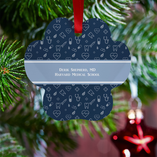 Medical Doctor Metal Paw Ornament - Lifestyle