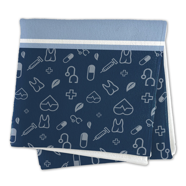 Medical Doctor Microfiber Dish Rag - FOLDED (square)