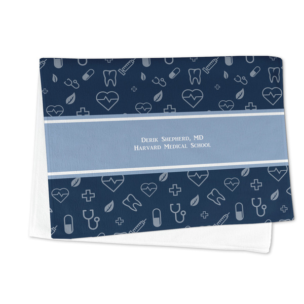 Medical Doctor Microfiber Dish Towel - FOLDED HALF