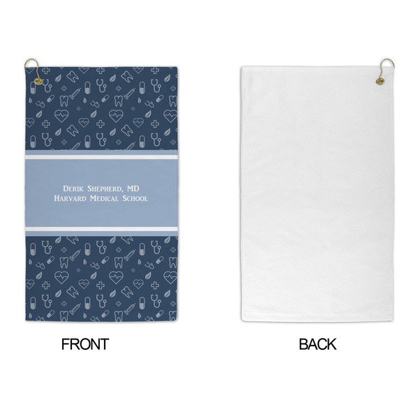 Medical Doctor Microfiber Golf Towels - APPROVAL
