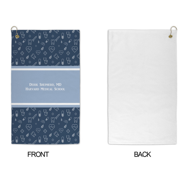 Medical Doctor Microfiber Golf Towels - APPROVAL