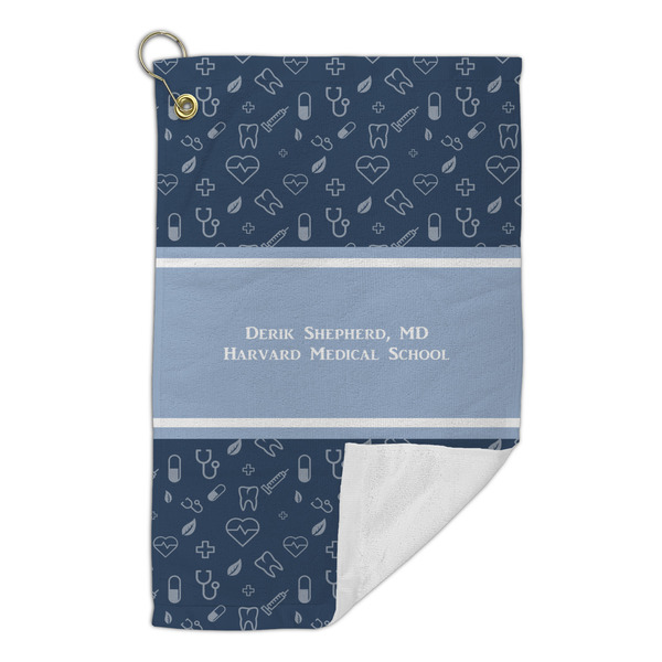 Medical Doctor Microfiber Golf Towels Small - FRONT FOLDED
