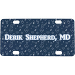 Medical Doctor Mini / Bicycle License Plate (4 Holes) (Personalized)