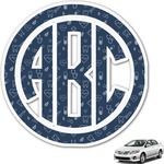 Medical Doctor Monogram Car Decal (Personalized)