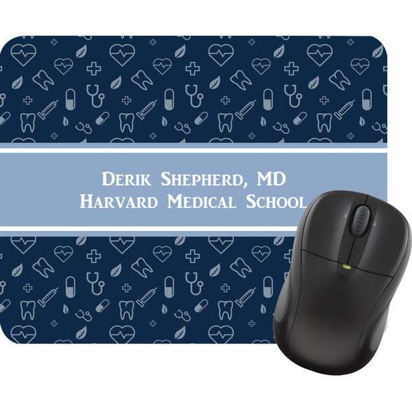 Custom Medical Doctor Rectangular Mouse Pad (Personalized)