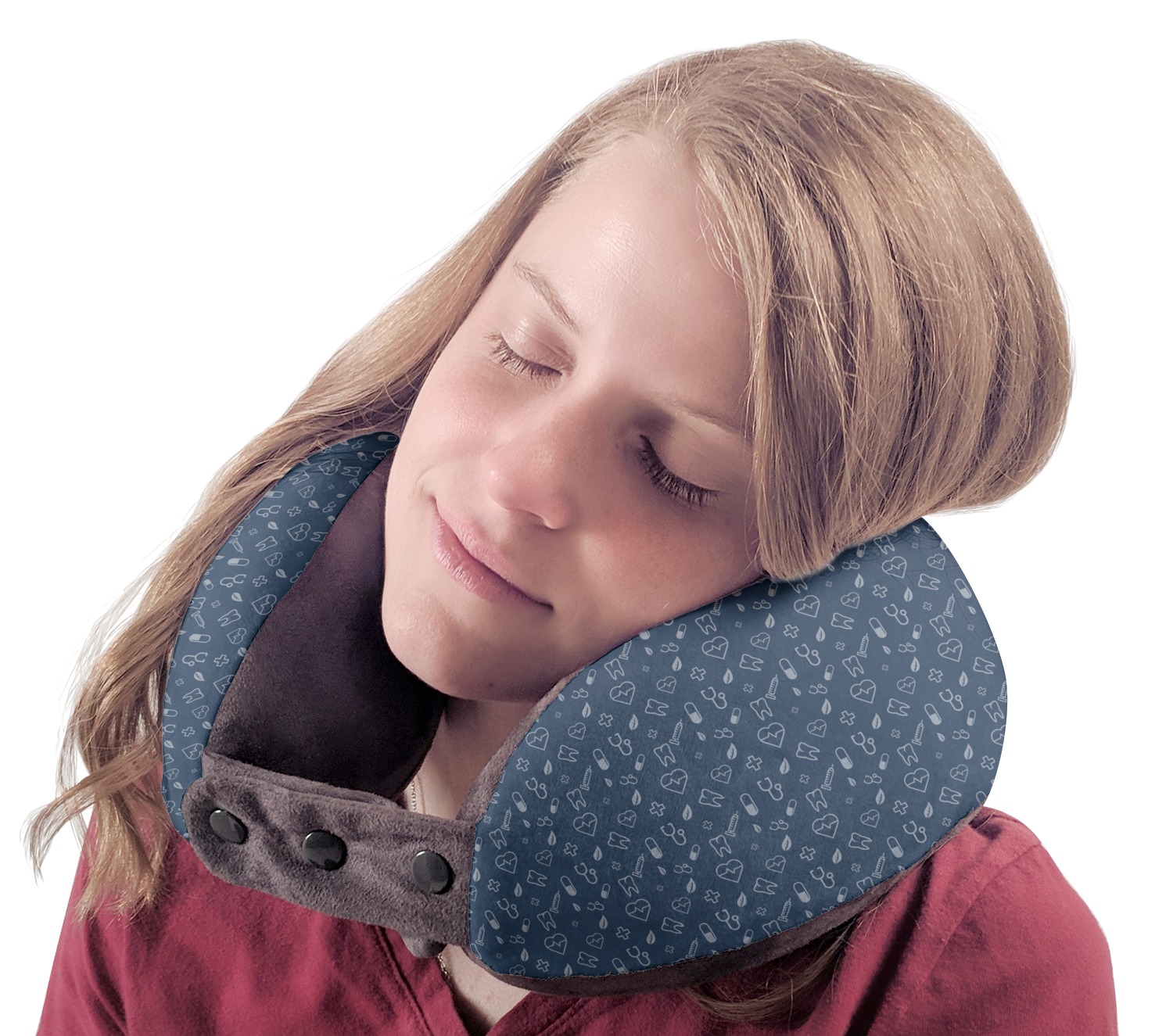 Medical Doctor Travel Neck Pillow YouCustomizeIt