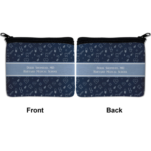 Medical Doctor Neoprene Coin Purse - Front & Back (APPROVAL)