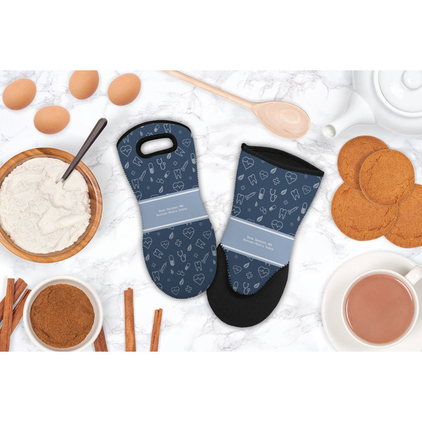 Medical Doctor Neoprene Oven Mitt - Lifestyle Image