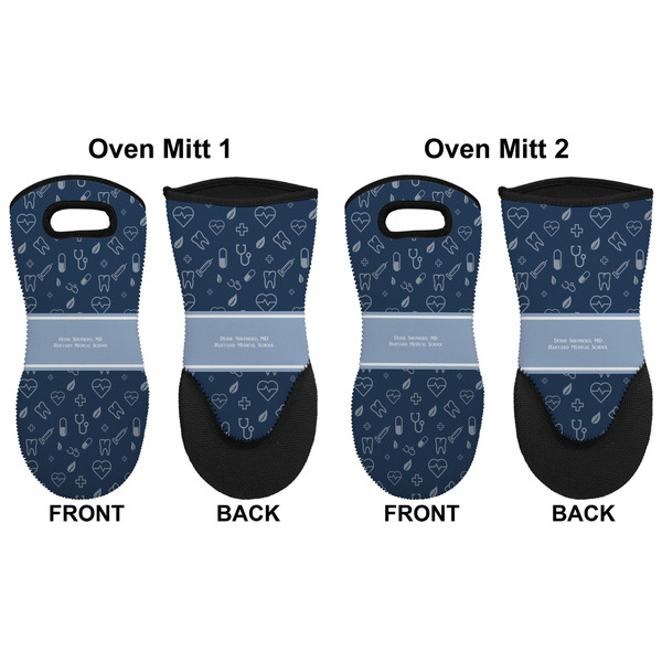 Medical Doctor Neoprene Oven Mitt - Set of 2 - Approval