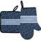 Medical Doctor Right Oven Mitt & Pot Holder Set w/ Name or Text