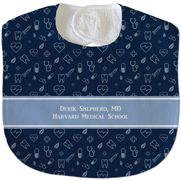 Medical Doctor New Baby Bib - Closed and Folded