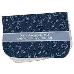 Medical Doctor Burp Cloth - Fleece w/ Name or Text