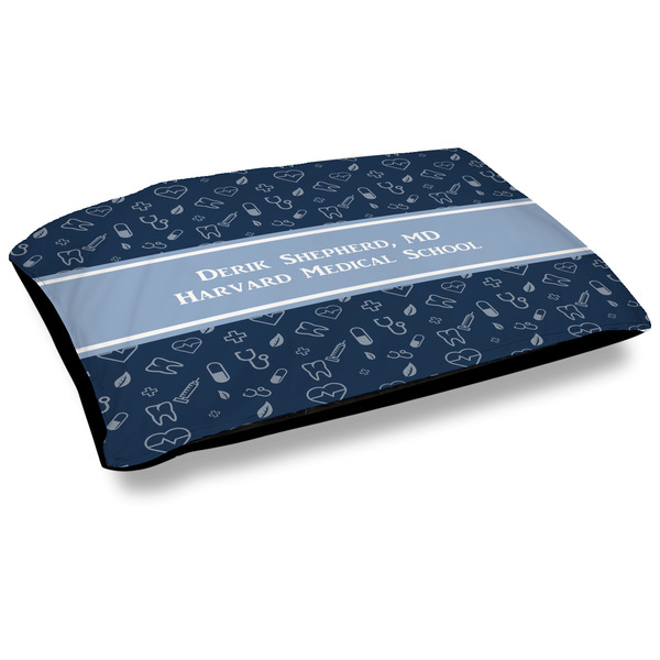 Custom Medical Doctor Dog Bed w/ Name or Text
