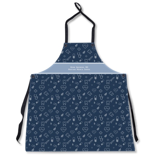 Custom Medical Doctor Apron Without Pockets w/ Name or Text