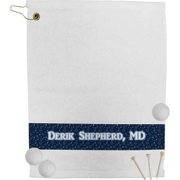 Custom Medical Doctor Golf Bag Towel (Personalized)