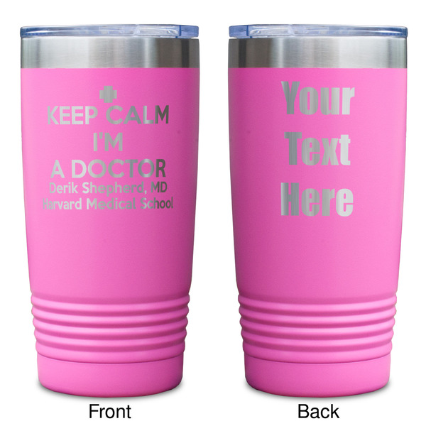 Medical Doctor Pink Polar Camel Tumbler - 20oz - Double Sided - Approval