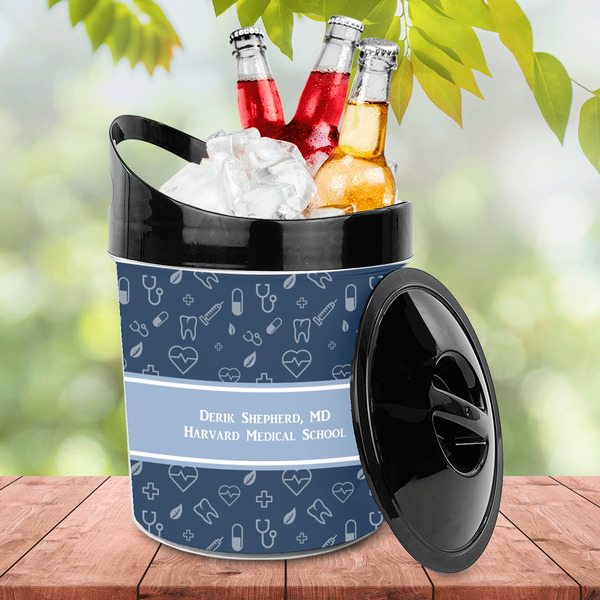 Medical Doctor Plastic Ice Bucket - LIFESTYLE