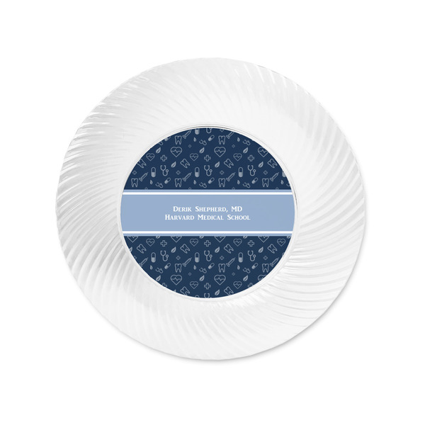 Medical Doctor Plastic Party Appetizer & Dessert Plates - Approval