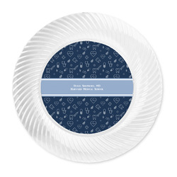 Medical Doctor Plastic Party Dinner Plates - 10" (Personalized)