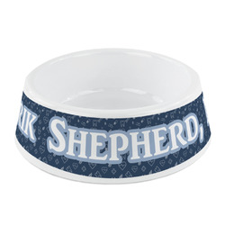 Medical Doctor Plastic Dog Bowl - Small (Personalized)
